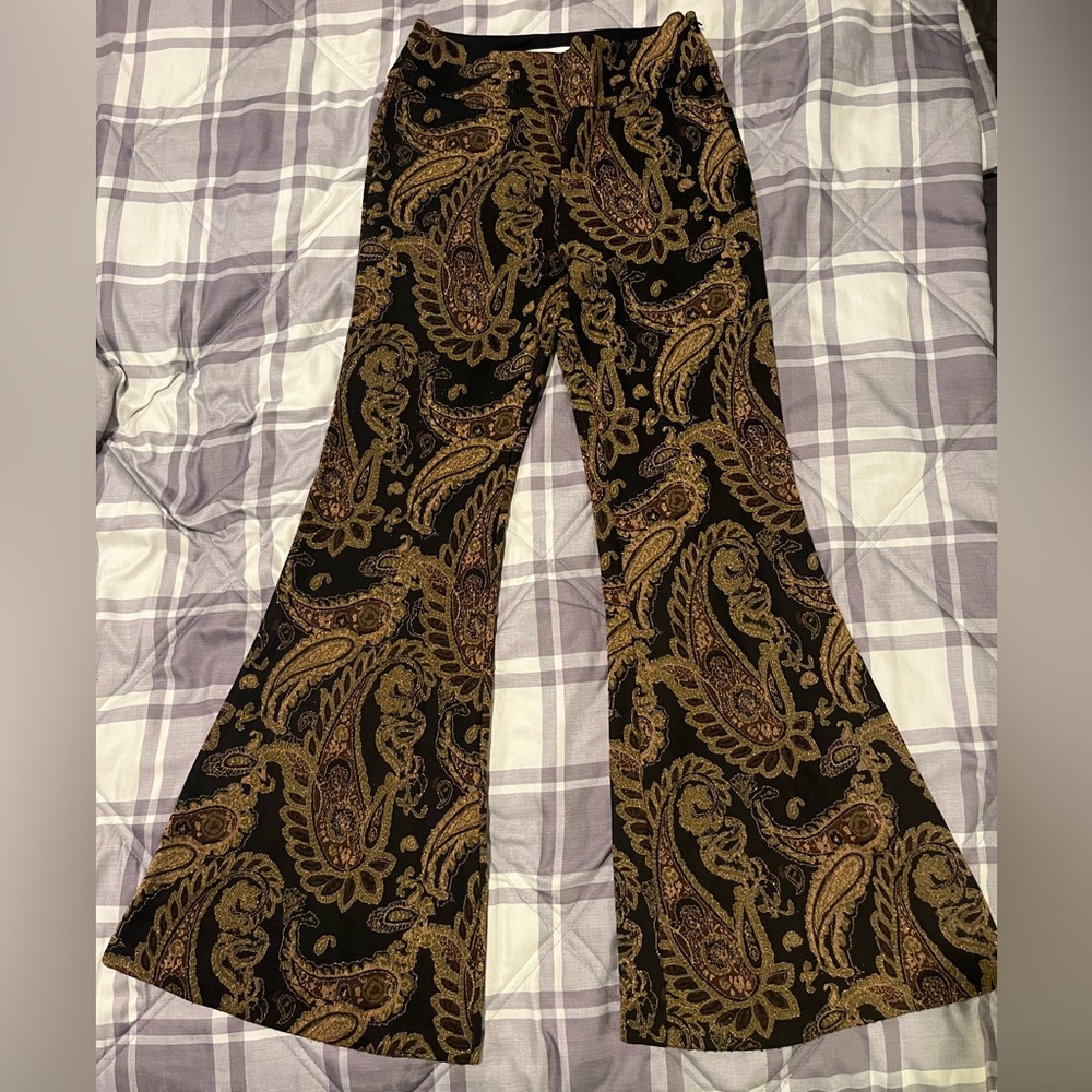 Anthropology flared pants